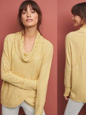 Anthropologie X Saturday/Sunday | Homebound Cowl Neck Tunic | Size Large